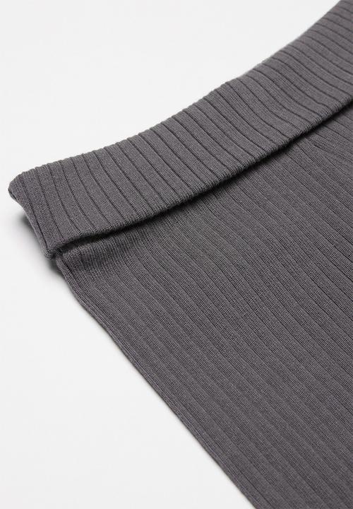 Cotton On - The rib legging - grey