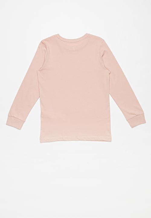 Cotton On - Tom long sleeve tee - pink 