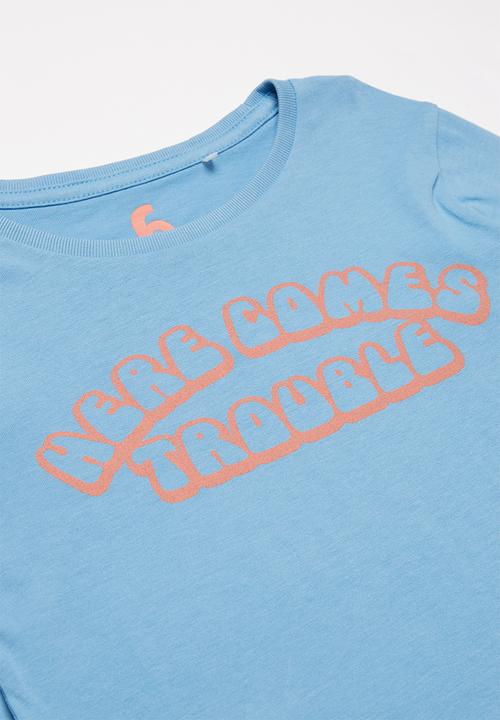Cotton On - Tom long sleeve tee - blue