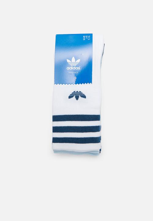 adidas Originals - Solid crew 3 pack socks - multi