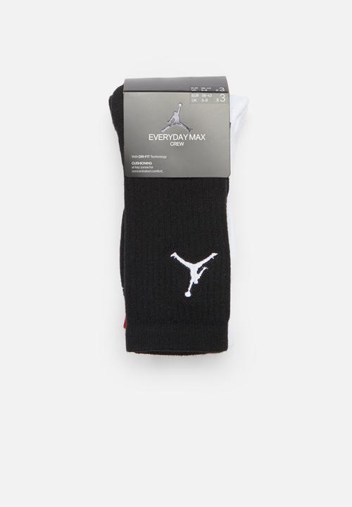 Nike - Jordan jumpman 3 pack crew socks - multi