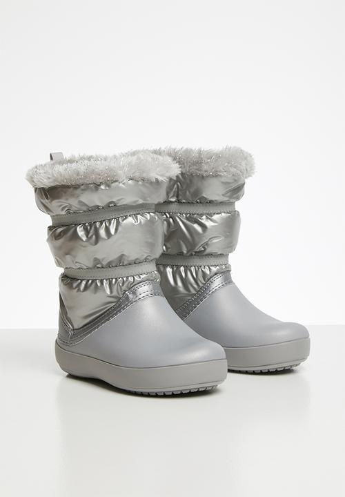 Crocs - Lodgepoint metallic boot  - silver