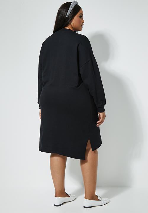 Superbalist - Sweat dress - black