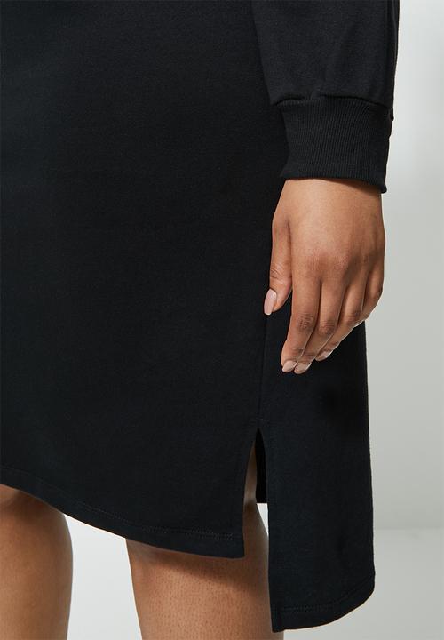 Superbalist - Sweat dress - black