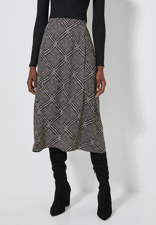 Superbalist - Split midi skirt - multi 