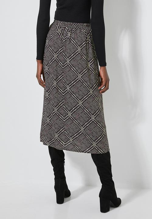 Superbalist - Split midi skirt - multi 