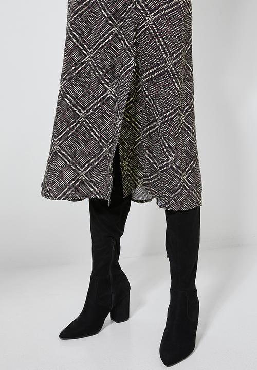 Superbalist - Split midi skirt - multi 