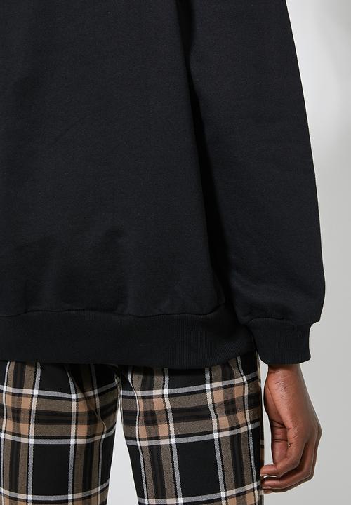 Superbalist - Crew neck sweat - black