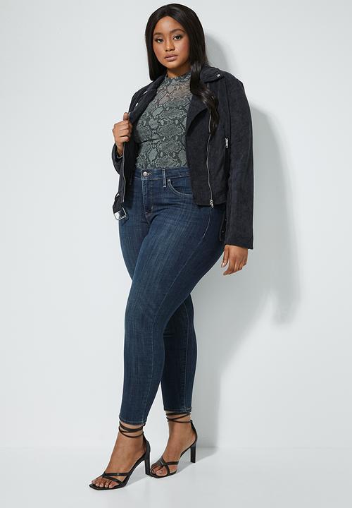 Superbalist - 2 pack mesh tops (plus) - black & grey 
