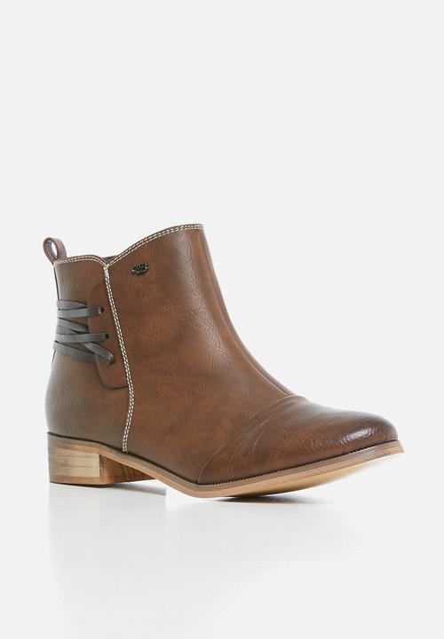 Miss Black - Clovis boot - brown