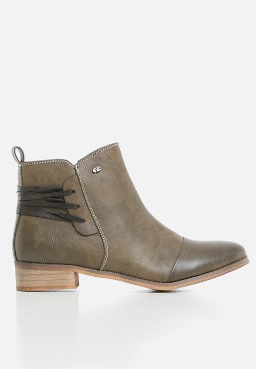 Miss Black - Clovis boot - grey