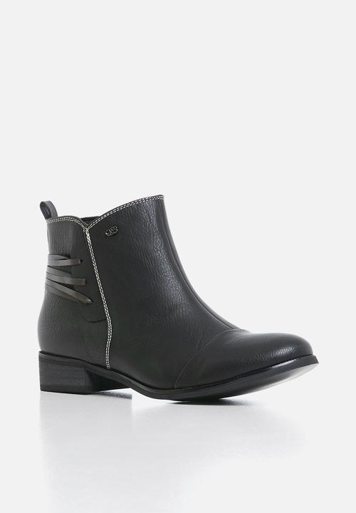 Miss Black - Clovis boot - black