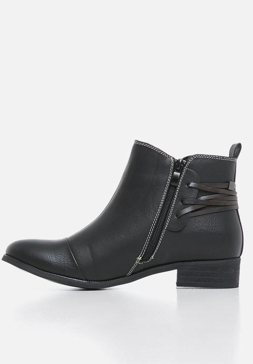 Miss Black - Clovis boot - black