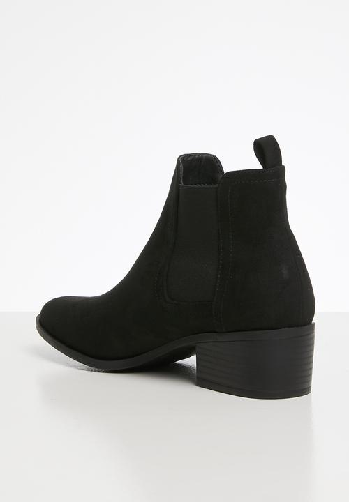 Cotton On - Brixton gusset boot - black