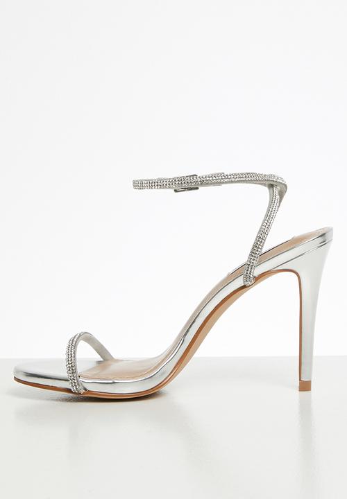 Steve Madden - Festive heel - silver