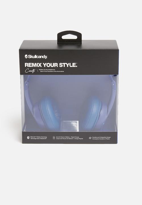Skullcandy - Cassette wireless on-ear - blue 