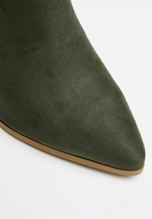 Miss Black - Mode boot - khaki 