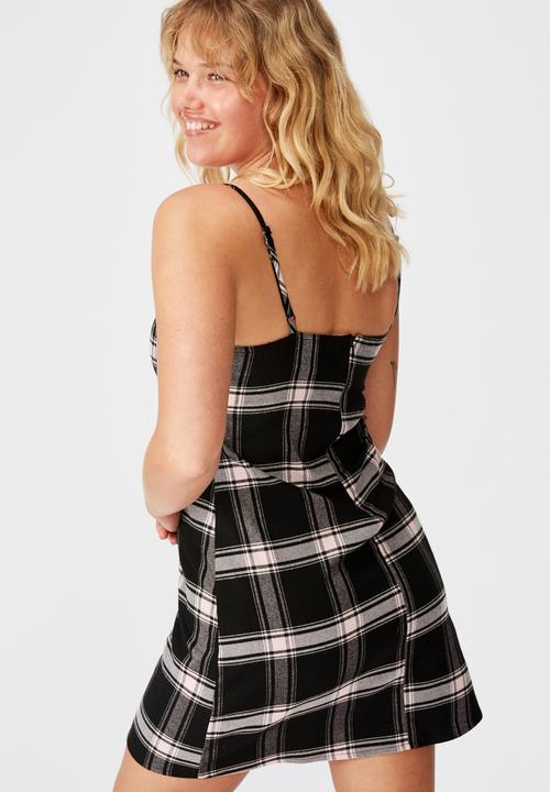 Factorie - Check dress - stella pink check