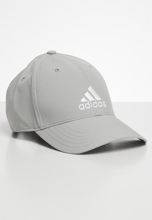 adidas Performance - Baseball lightweight  embroidered cap  - grey