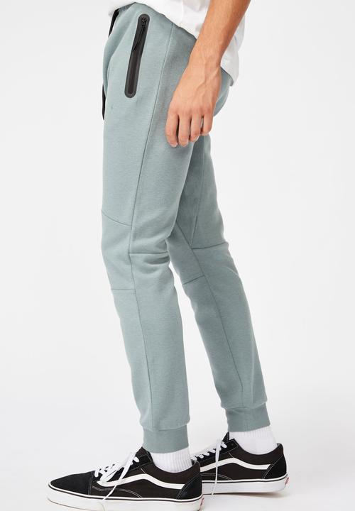 Factorie - Tech track pant - green