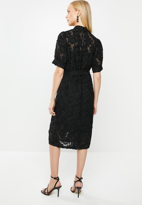 Vero Moda - Ice midi dress - black