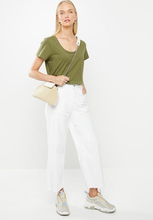 Cotton On - The one scoop tee - khaki 