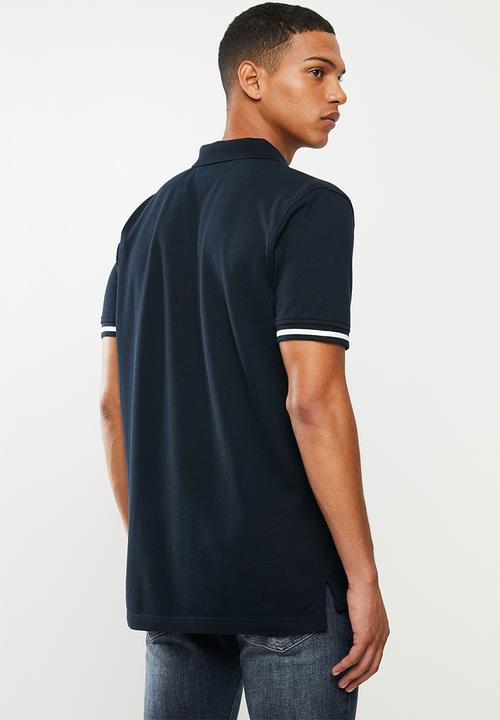 Tommy Hilfiger - Basic tipped regular polo - navy 