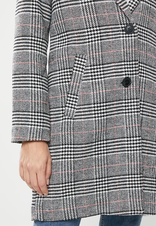 Jacqueline de Yong - Emma check jacket - multi 
