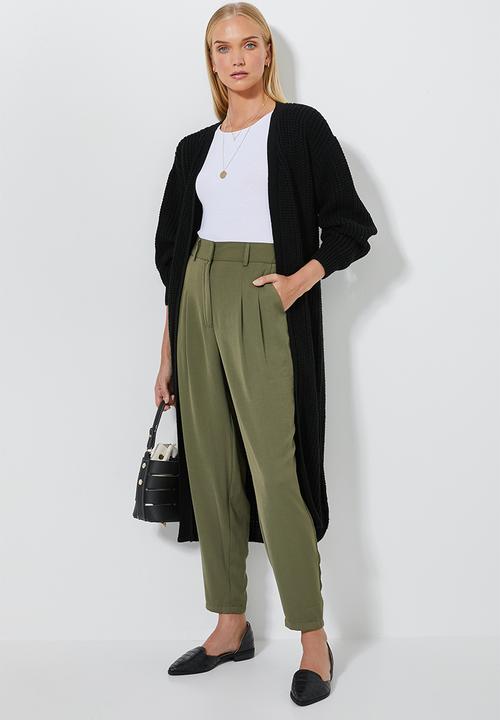 Superbalist - Extreme tapered trouser - khaki