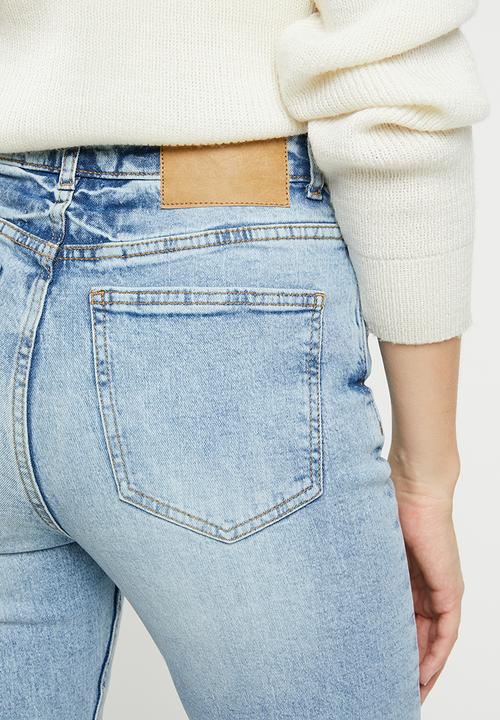 Factorie - Cropped flare jeans -  blue