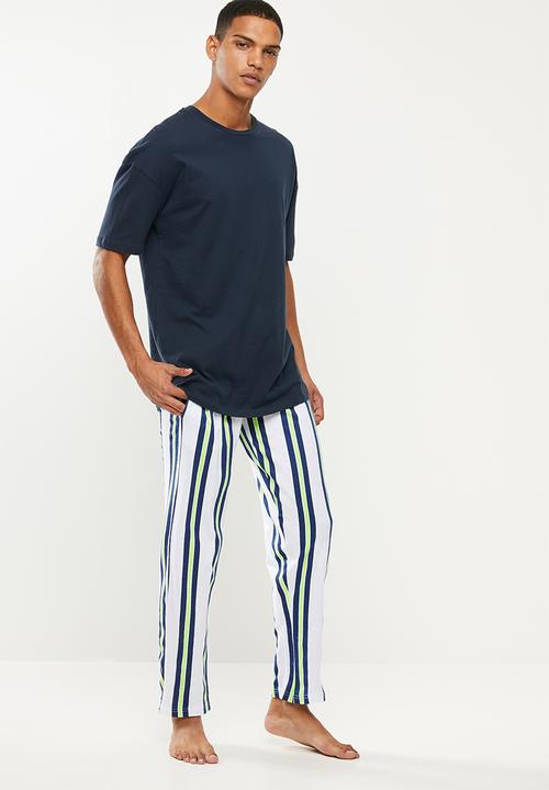 Brave Soul - Retro lounge pant - multi 