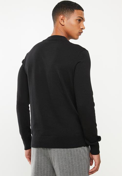 Brave Soul - Turtlee knitwear - black