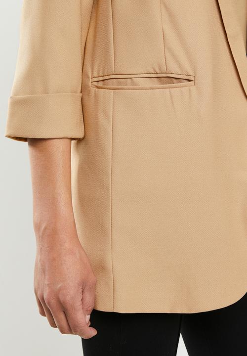 Missguided - Basic blazer - beige