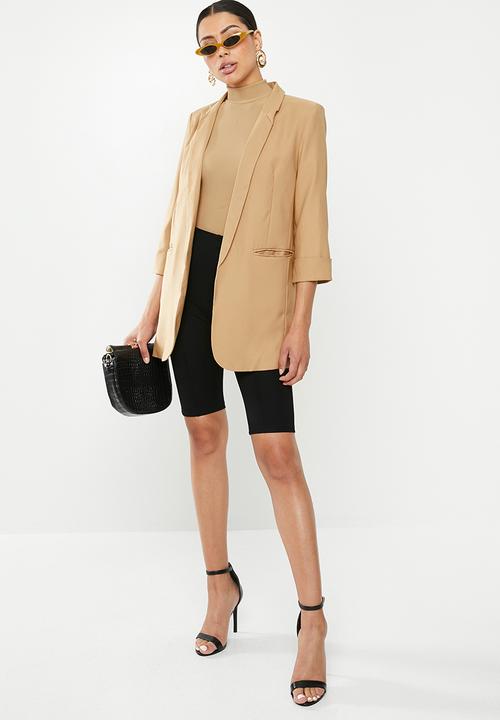 Missguided - Basic blazer - beige