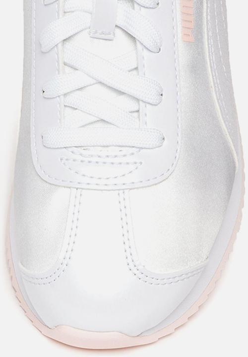 PUMA - Turino stacked glitter - white