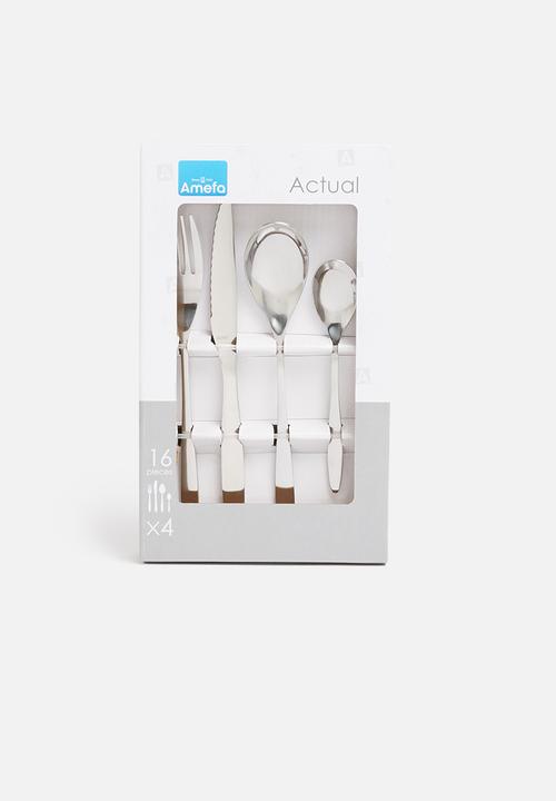 Amefa - Act 16pce cutlery set - stainless steel