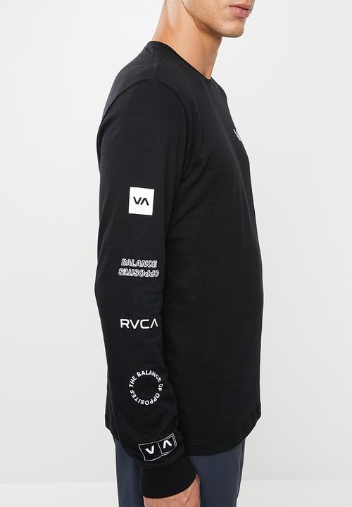 RVCA - All out RVCA tee - black