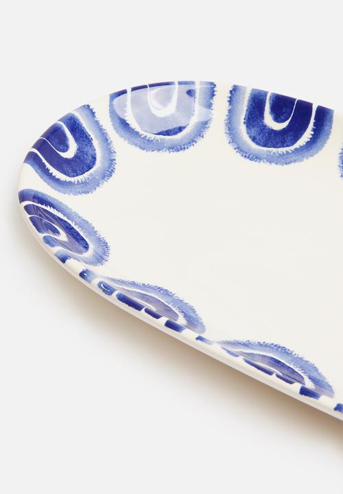 Maxwell & Williams - Suomi oblong platter - blue