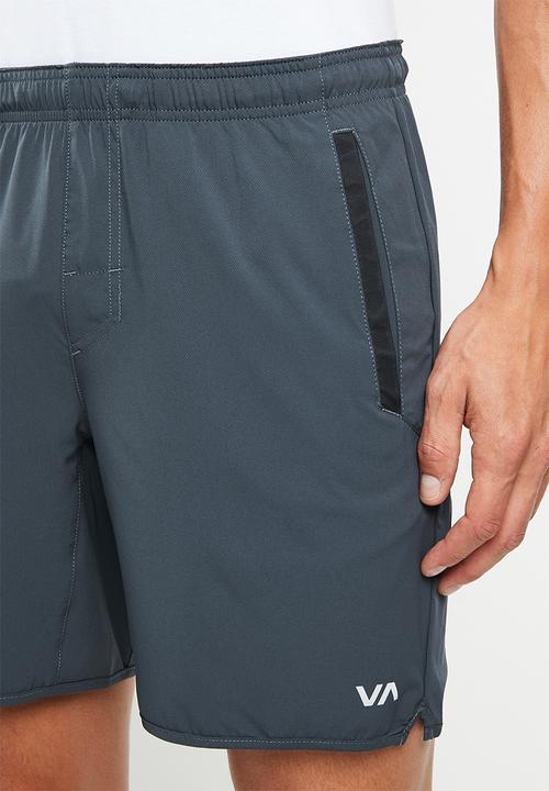 RVCA - Yogger stretch shorts - blue