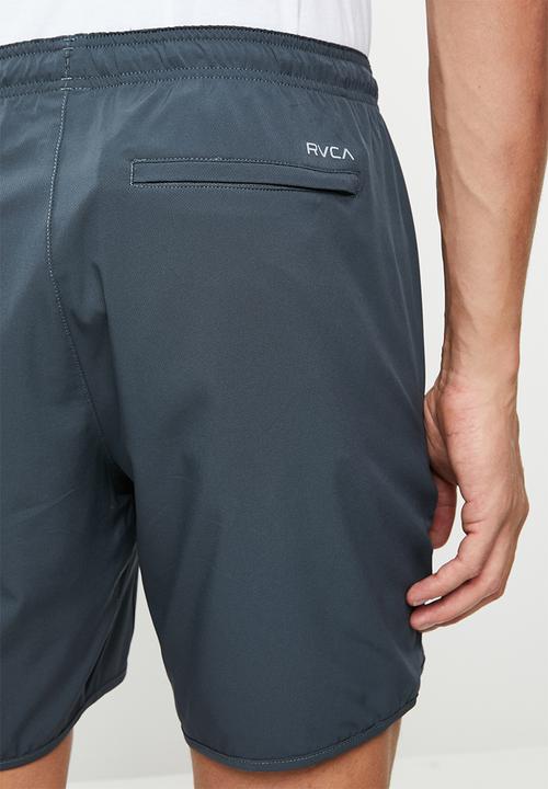 RVCA - Yogger stretch shorts - blue