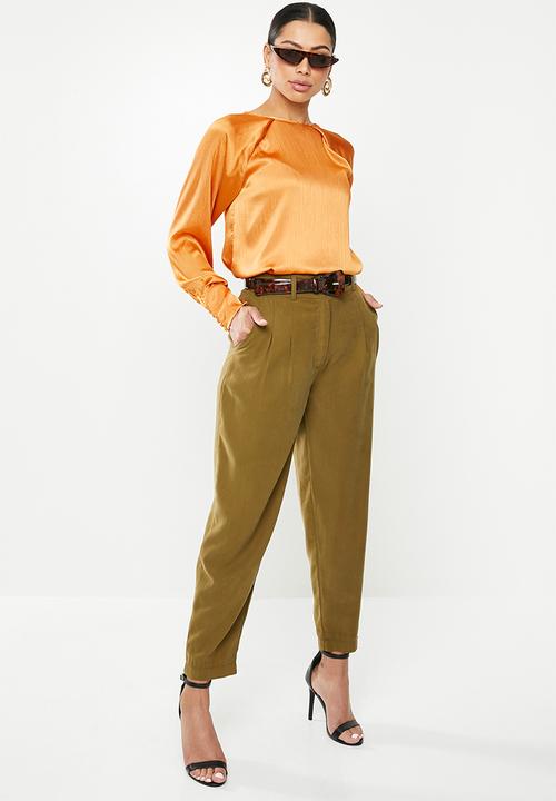 Glamorous - Satin blouse - orange