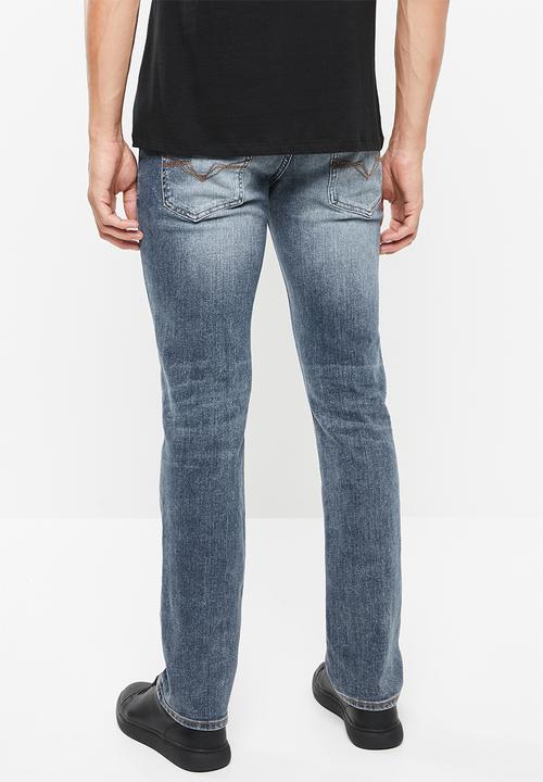 GUESS - Slim fit straight leg jeans - blue