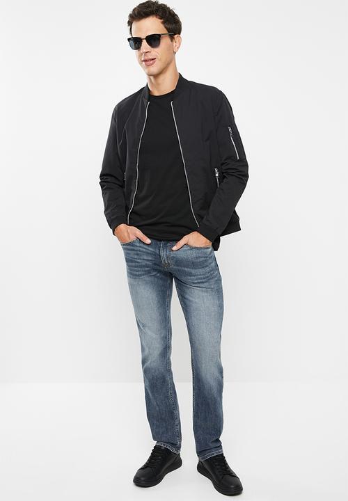 GUESS - Slim fit straight leg jeans - blue