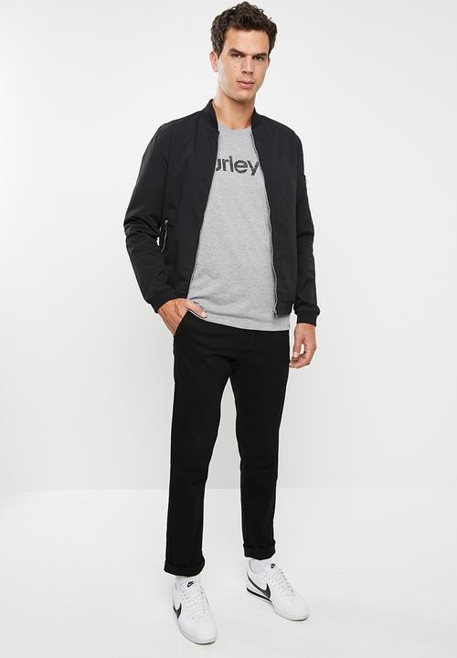 Hurley - One & only push thro tee - grey