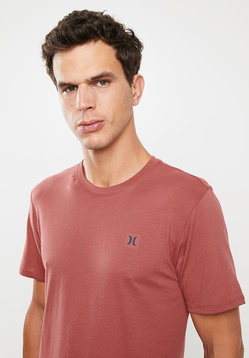 Hurley - Staple icon reflective tee - red