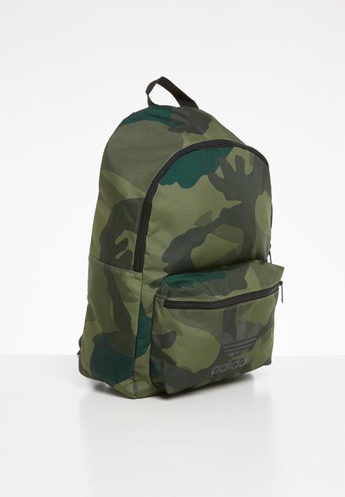 adidas Originals - Camo backpack - green