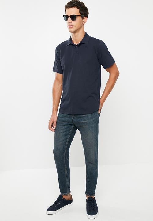 Hurley - Harvey solid polo - navy