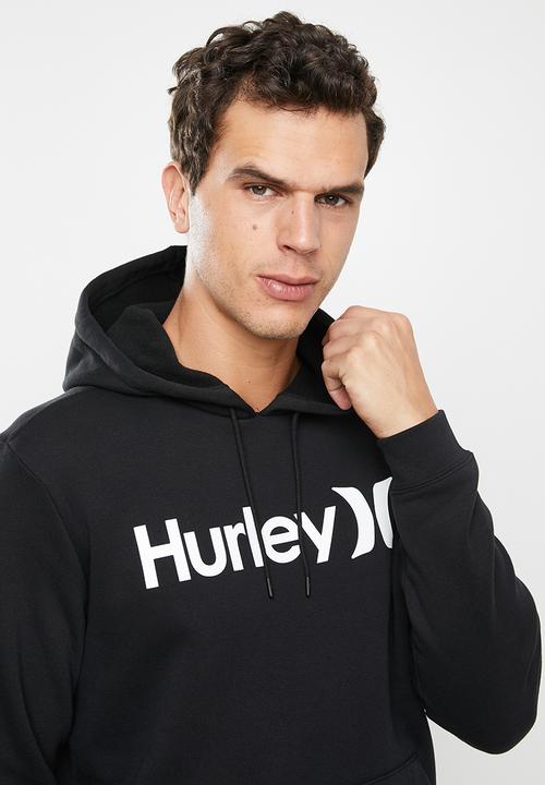 Hurley - Surf check one & only pullover hoodie - black