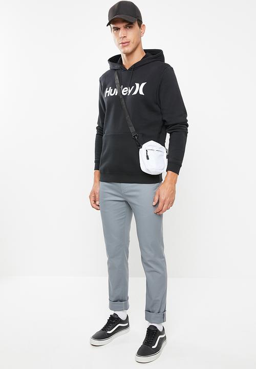 Hurley - Surf check one & only pullover hoodie - black