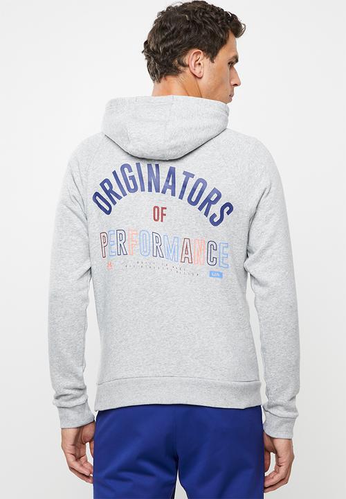 Under Armour - Rival originators hoodie - grey